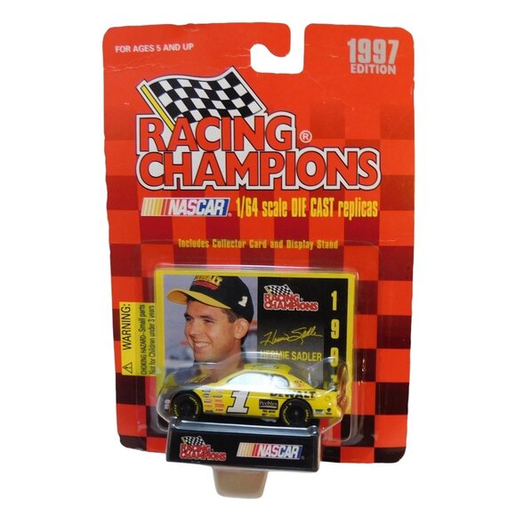 Racing Champions Nascar 1997 Hermie Sadler 1/64 Scale Die Cast Replicas #1 - Picture 1 of 7